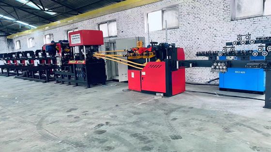 6-12 mm di diametro Macchina di saldatura a barre di acciaio con errore di lunghezza ±5 mm/m