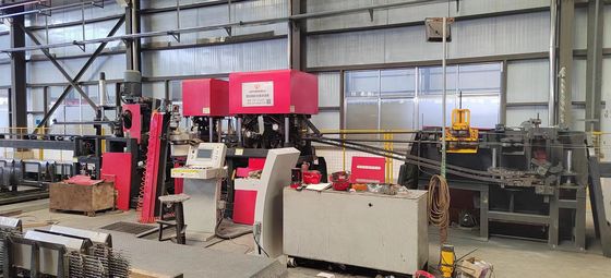 PLC controllata macchina di saldatura di traverse automatica