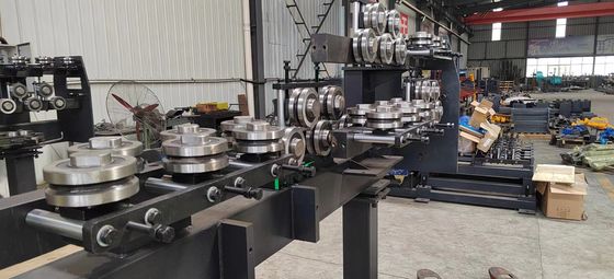 47000x3500x4000mm Lattice Girder Welding Line-Truss Professional 0.8MPa Pressione dell'aria